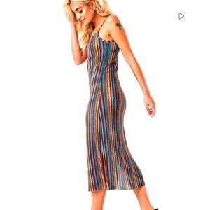 MULTI COLOR SUMMER DRESS SIZE LARGE